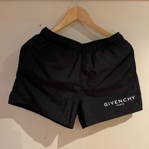 Givenchy Classic Black Swim Trunks size Medium